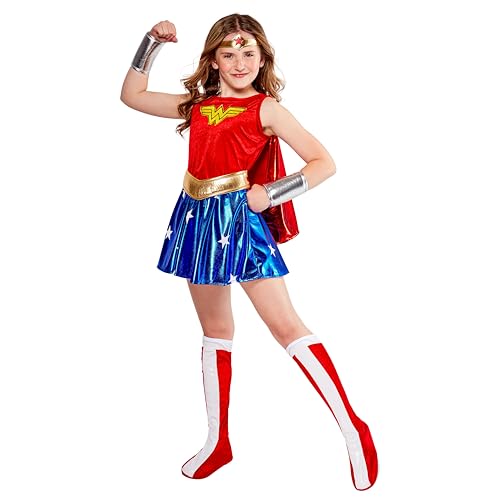 DC Comics: Wonder Woman Costume for Kids by Rubies, Girl's Medium