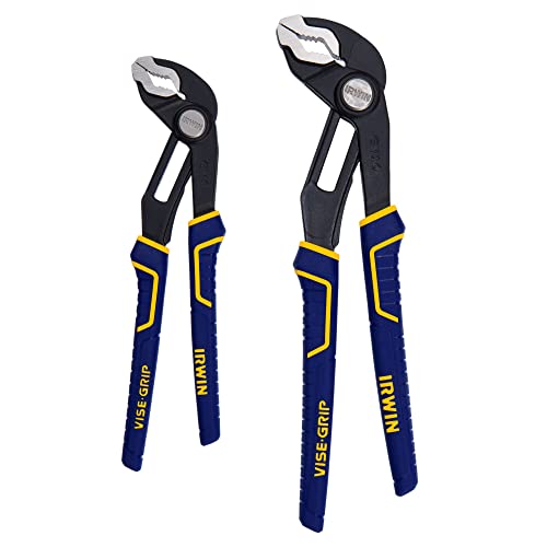 IRWIN Tools Vise-Grip GrooveLock Pliers Set, V-Jaw, 2 Piece, 2078709CHANNELLOCK TOOL ROLL-3 5pc Professional Pliers Set