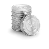 Ball Stainless Steel Wide-Mouth Storage Lids, 6-Pack