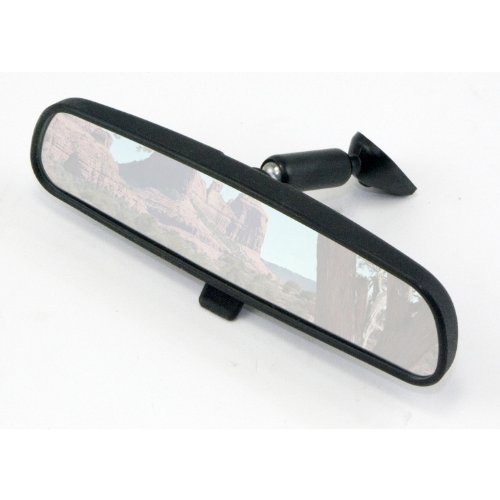 OMIX 12020.03 Rear View Mirror for 72-02 Jeep CJ Series, Wrangler YJ & TJ