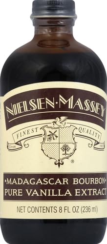 Nielsen-Massey Madagascar Bourbon Pure Vanilla Extract for Baking and Cooking, 8 Ounce Bottle