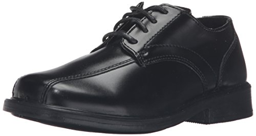 Deer Stags Boys' Gabe Lace-Up Dress Comfort Oxford / Black / 9.5 Toddler / Medium