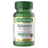 Nature's Bounty Melatonin 3mg Quick Dissolve – Cherry, 240 Count