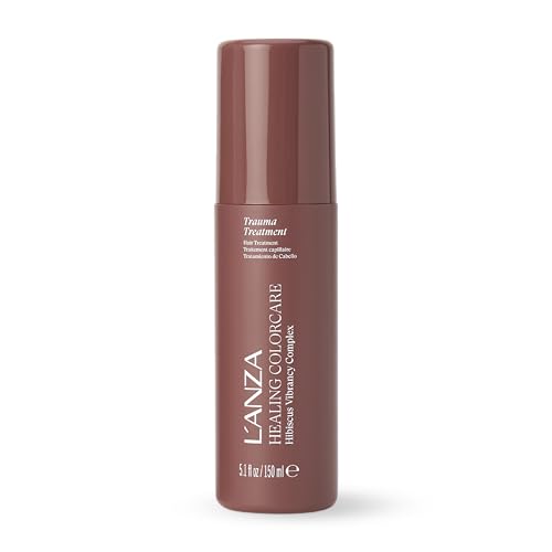 L'ANZA Healing ColorCare Trauma Treatment, Hair Treatment for Dry Damaged Hair, Extends Color Longevity, For Healthy and Vibrant Color with Split End Repair & Hair Shine, Luxury Hair Care