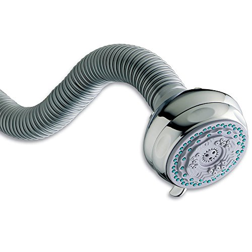 Waterpik High Pressure Flexible Neck Great for Families This flexible-neck shower head accommodates