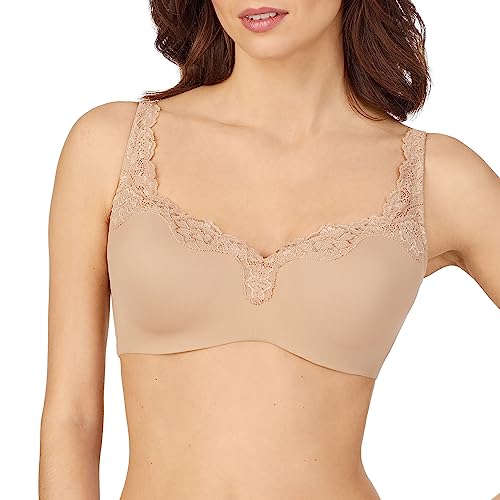 Le Mystere Womens Lace Tisha Full Coverage Fit T-Shirt Bra - Natural, 34D