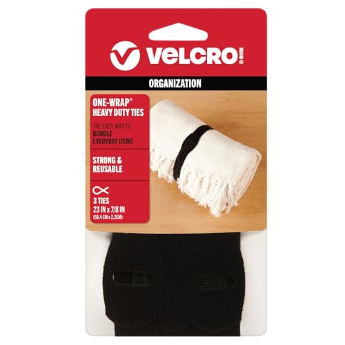 VELCRO ONE-WRAP Cable Ties - 3 Count