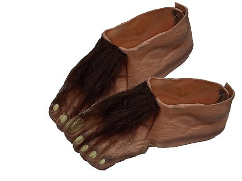 Lord Of The Rings: Hobbit Costume Feet for Kids by Rubies, Boy's No Size