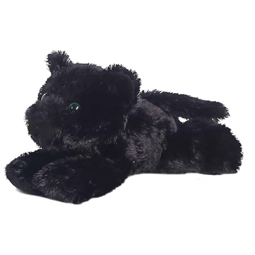 Aurora® Adorable Mini Flopsie™ Onyx™ Stuffed Animal - Playful Ease - Timeless Companions - Black 8 Inches