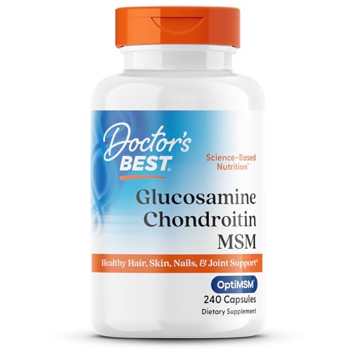 Doctor's Best Glucosamine Chondroitin MSM 240 Capsules