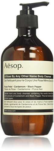 Aesop A Rose By Any Other Name Body Cleanser | Gentle Body Cleanser with Rose Petal Oil & Skin-Softening Botanicals | 16.9 oz / 500mL