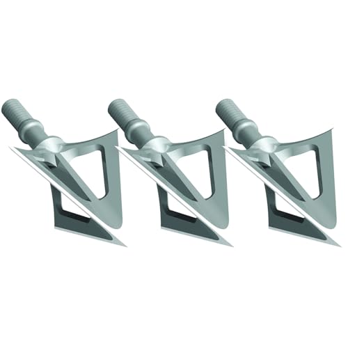 G5 Outdoors Montec 1-1/8-Inch Cut Broadheads (3-Pack), 125 Grain