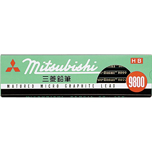 Mitsubishi Pencil Co., Ltd. 9800 pencil dozen (12 pieces) HB K9800HB (japan import)
