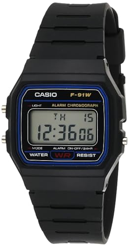 Casio F-91W reloj digital clásico