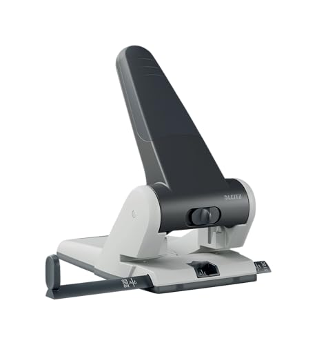 (-46%) Leitz Extrastarker Registratur-Locher, müheloses Lochen bis zu 65 Blatt
