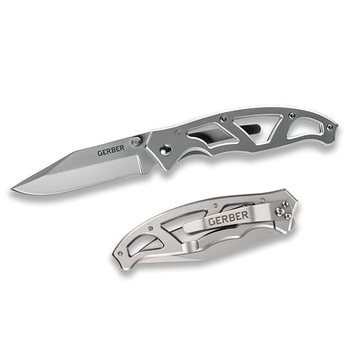 Gerber Paraframe I EDC Folding Pocket Knife Fine Edge 3-Inch