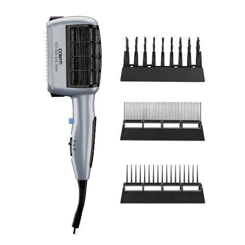 Conair 3-in-1 Styling Hair Dryer 1875W with 3 Attachments