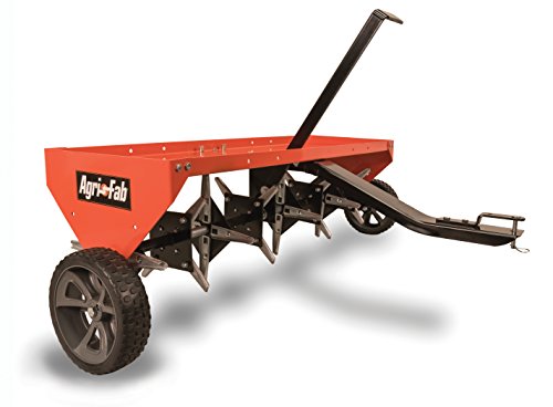 Agri-Fab 48-Inch Tow Plug Aerator Trusted Brand Towed behind a riding mower,