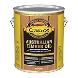 Cabot Australian Timber Oil Wood Stain and Protector Natural 1 Gallon — product image