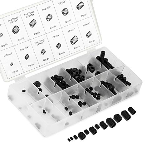 Neiko 200-Piece Internal Hex Allen Set Screw Assortment Kit for $12 + free shipping w/ Prime