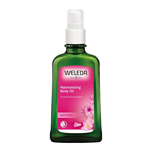 Weleda Wild Rose Body Oil For Sensitive Skin An all-natural body oil that is ideal for use on