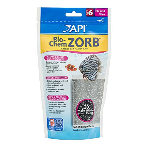 Api Bio-Chem Zorb Filter Media Pouch Size 6 (746114500707)