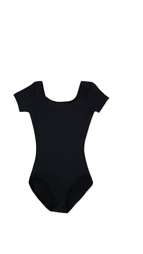 Capezio womens Tb133 athletic leotards, Black, Small US