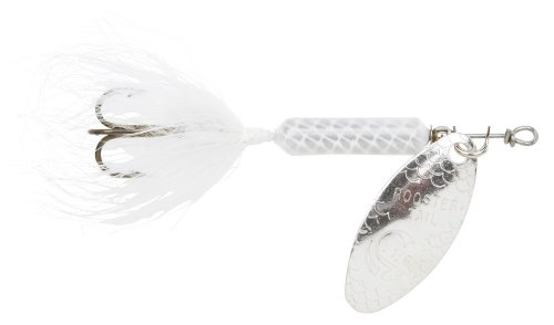 Yakima Bait Wordens Original Rooster Tail Spinner Lure, White, 1/2-Ounce