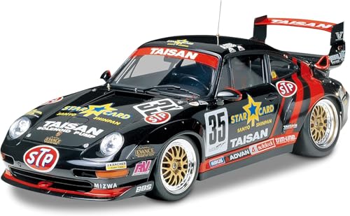 (-22%) Tamiya 300024175-1:24 Taisan Starcard Porsche 911GT2 `95,originalgetreue Nachbildung, Plastik Bausatz, Basteln, Modellbausatz, Zusammenbauen, unlackiert