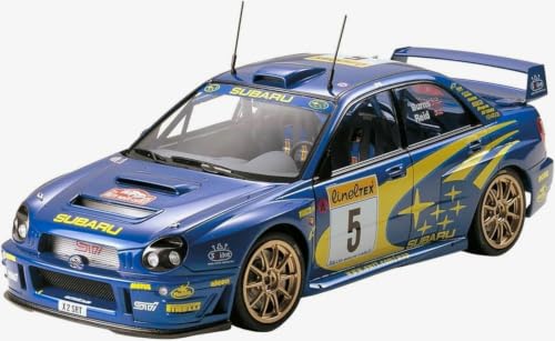 (-21%) Tamiya Subaru Fahrzeug 300024240 Impreza WRC 2001 Automodell Bausatz 1:24, Mittel