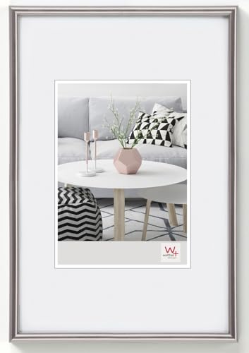 walther design Picture Frame Steel 18 x 24 cm Galeria Plastic Frame KD824H
