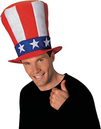 Rubies Uncle Sam Stovepipe Hat for Adults, Men's No Size