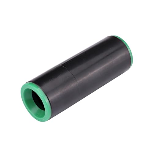 Raindrip 344G00UB black 1/2 inch compression coupling for drip irrigation tubing