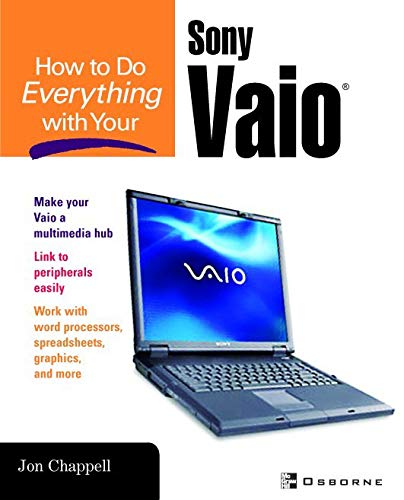 How to Do Everything with Your Sony VAIO book cover