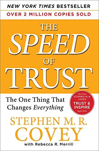 Portada de The SPEED of Trust: The One Thing that Changes Everything