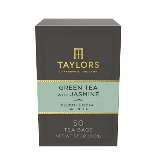 Taylors of Harrogate Green Tea with Jasmine, 50 Teabags