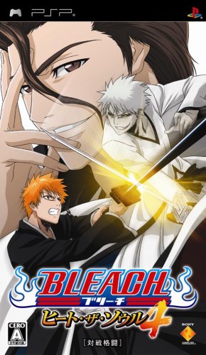 PSPのアクション・ゲーム人気投票 ~ プレイステーション・ポータブルACTランキング　82位　BLEACH 〜ヒート・ザ・ソウル4〜の画像
