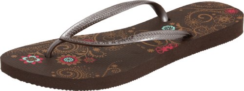 Havaianas Womens Slim Flip Flop Black