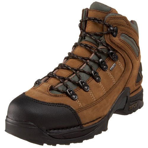 Danner 453 5.5" Waterproof Hiking Boots for Men - Nubuck Leather Upper with Breathable Gore-Tex Lining, Toe Cap, and TFX Traction Outsole, Dark Tan - 11 EE