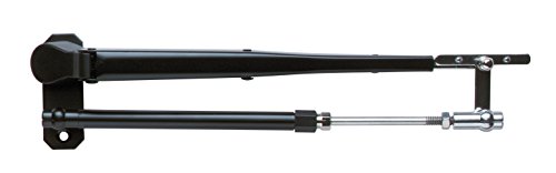 Marinco 33037A Wiper Arm, Deluxe Black Stainless Steel Pantographic, 17"-22" Adjustable : Automotive