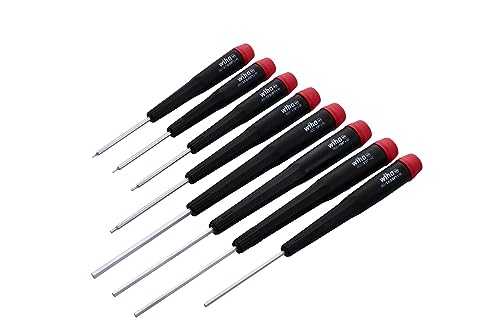 Wiha 26391 precision hex screwdriver set (inch, 8 pieces) - product preview