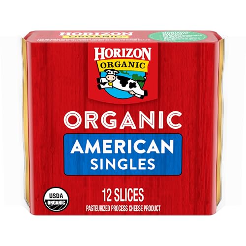 Horizon Organic American Cheese Slices, 8 oz. Pack, 12 Slices