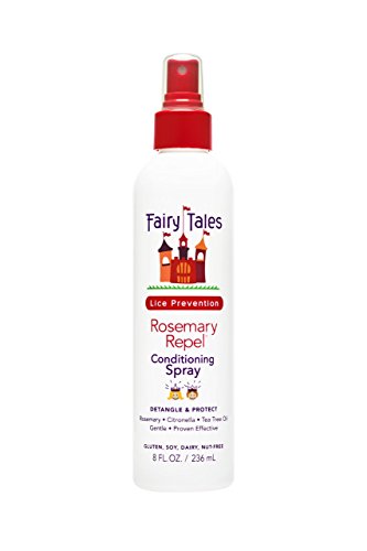 Fairy Tales Rosemary Repel Daily Kids Conditioning Spray – Kids Like the Smell, Lice Do Not, 8 fl oz. (Pack of 1)