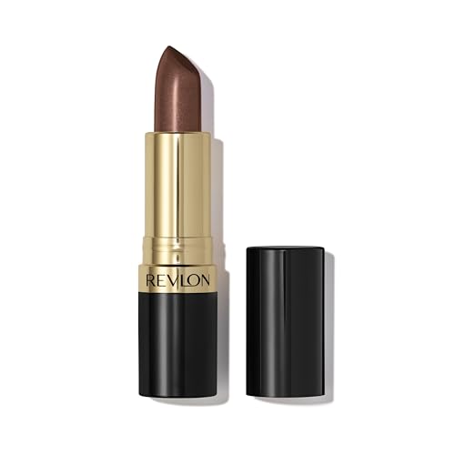 Revlon Super Lustrous Lipstick, Creamy Formula For Soft, Fuller-Looking Lips, Moisturized Feel, 315 Iced Mocha, 0.15 oz