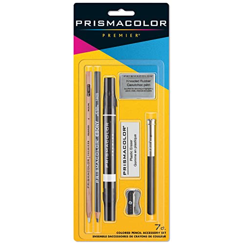 Prismacolor Sanford 3750 Colored Pencil Accessory Set, 7-Piece