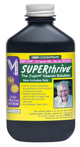 SUPERthrive The Original Vitamin Solution - Liquid Concentrate, May Add to Any Fertilizing Program, 4 fl. oz.