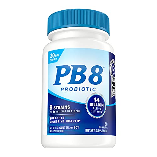 Nutrition Now Cápsulas De Acidophilus Pb8, 60 Unidades