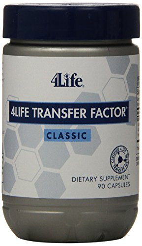 4Life Transfer Factor Classic -with Cow Colostrum for Enhanced Immune Response, Recognition, and Memory - for Ages 2 and Up - 90 Veggie Capsules