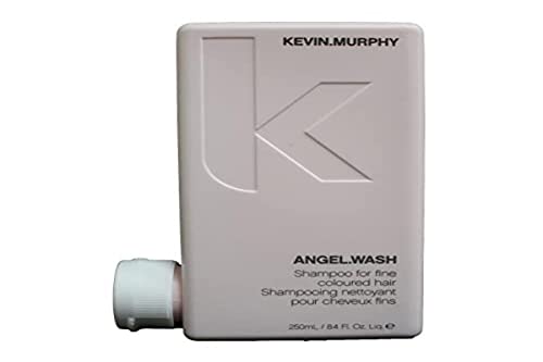 KEVIN.MURPHY ANGEL.WASH - Restorative Shampoo - For Fine Coloured Hair - Colour-Safe Shampoo - With Vitamins & Antioxidants - Sulphate & Paraben Free - 250 ml / 8.4 fl oz