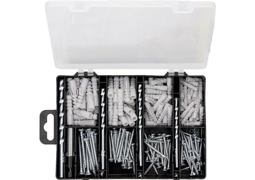 (-34%) Bosch 173 tlg. Befestigungs Set (Dübel, Schrauben, Steinbohrer Ø 5-8 mm, Schrauberbits, Zubehör Bohrschrauber)